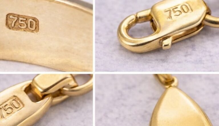 what does 750 mean on gold jewelry