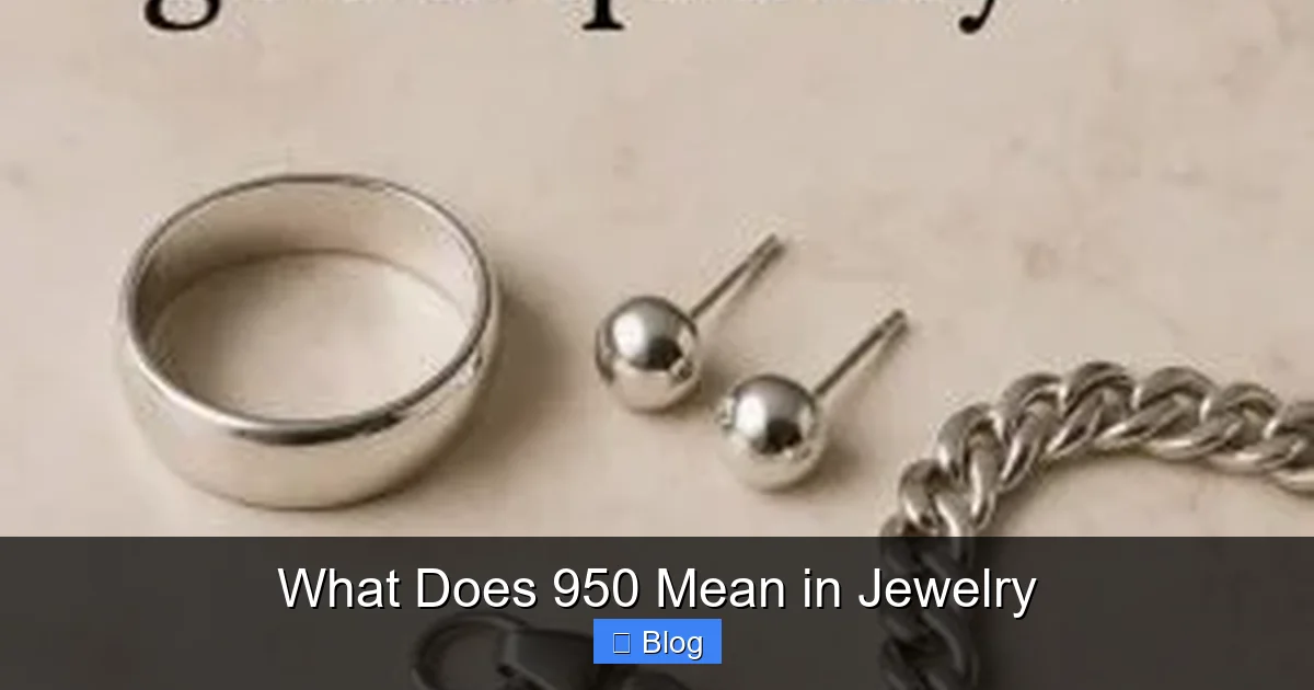 How to Identify 950 Hallmarks