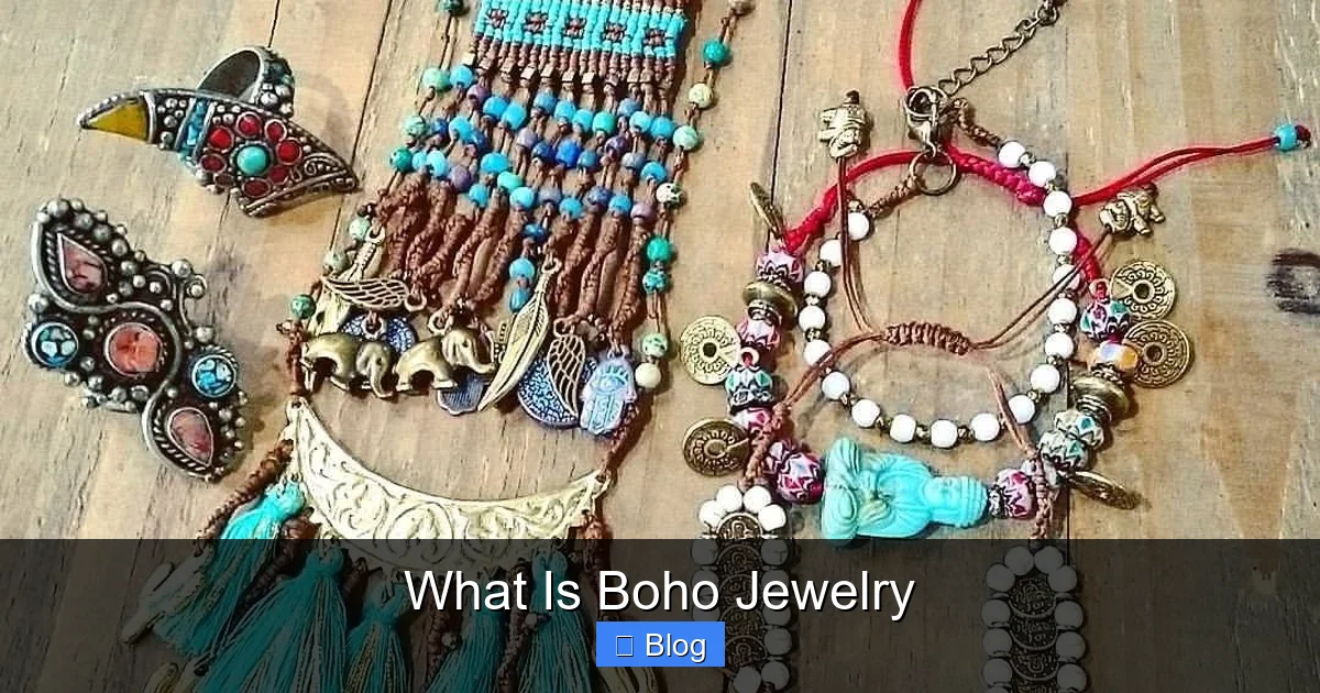 What Is Boho Jewelry