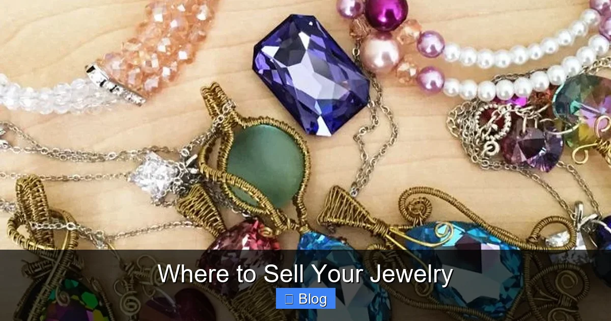 Where to Sell Your Jewelry