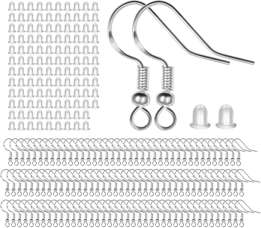 925 Sterling Silver Fish Hooks