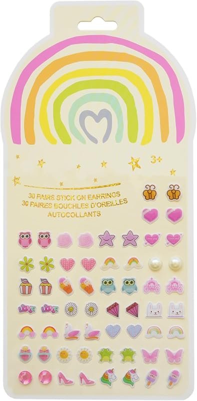 Decorative Sticker Earrings