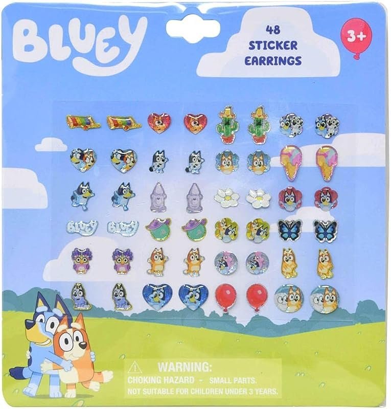 Bluey Sticker Earrings