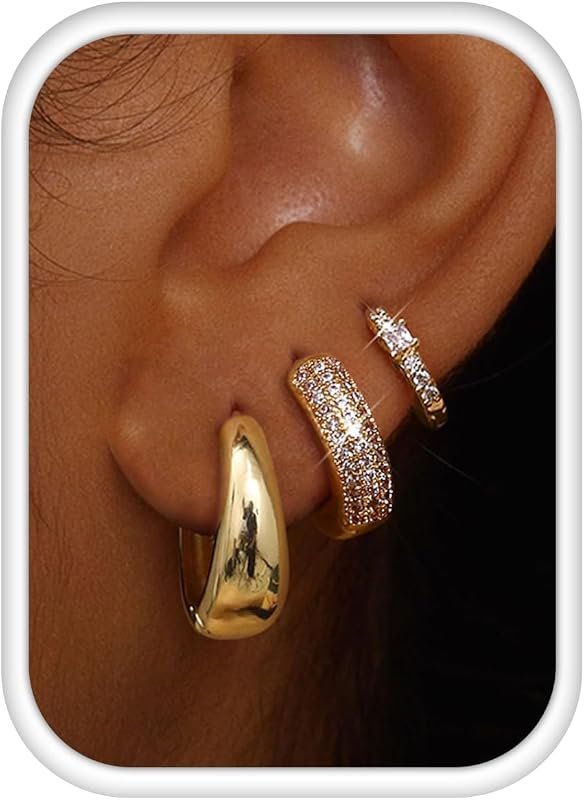LOLIAS Chunky Hoop Earrings
