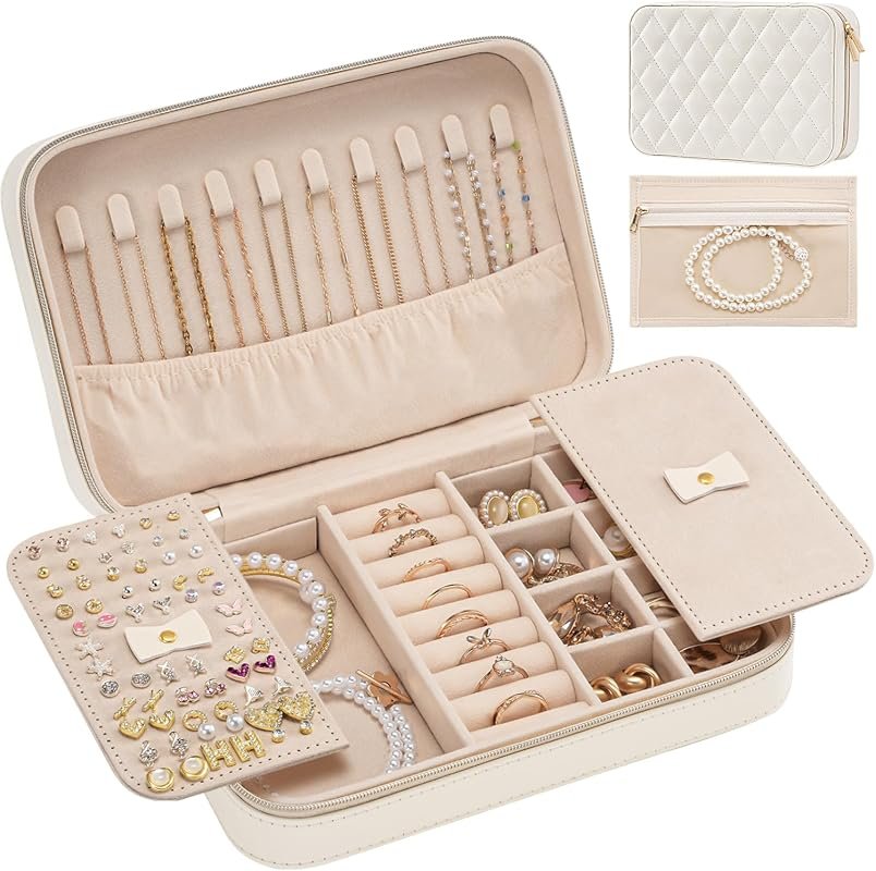 Lolalet Medium Travel Jewelry Case