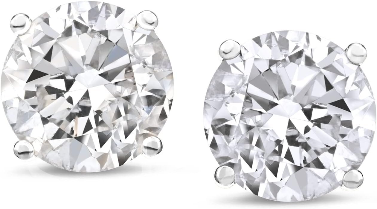 The Diamond Channel Stud Earrings