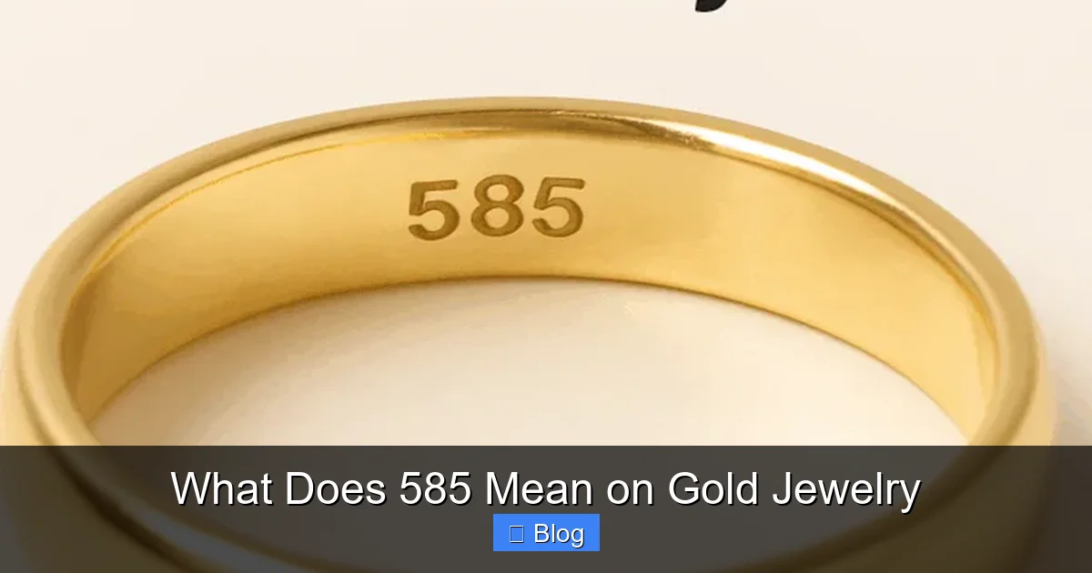 Why 585 Gold is a Smart Investment