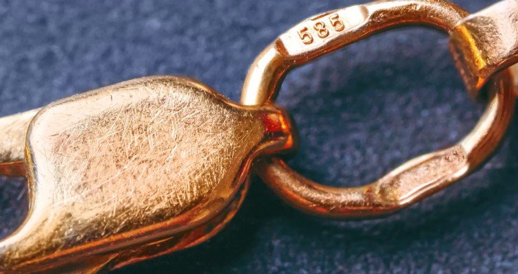 what does 585 mean on gold jewelry